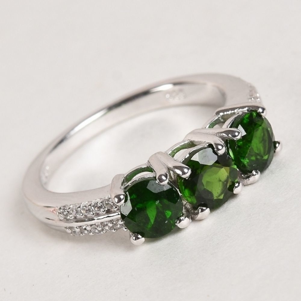 Russian Diopside Ring